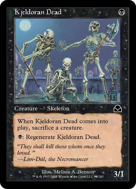 Kjeldoran Dead in the group Magic the Gathering / Types / Colors / Black at Proxyprinters.com (32151)