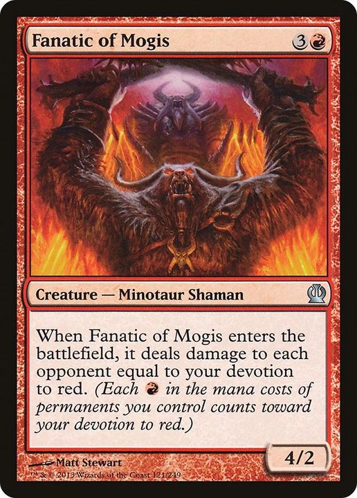 Fanatic of Mogis in the group Magic the Gathering / Types / Colors / Red at Proxyprinters.com (32158)