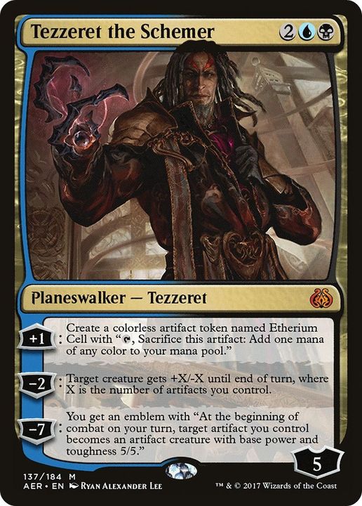 Tezzeret the Schemer in the group Singles at Proxyprinters.com (32167)