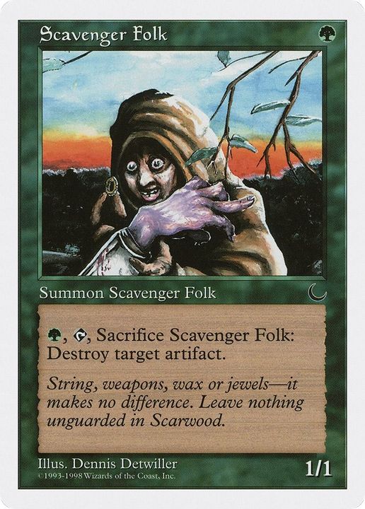 Scavenger Folk in the group Magic the Gathering / Types / Creatures / Human at Proxyprinters.com (32173)