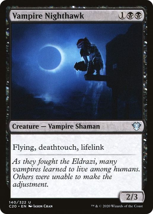 Vampire Nighthawk in the group Magic the Gathering / Types / Colors / Black at Proxyprinters.com (32180)