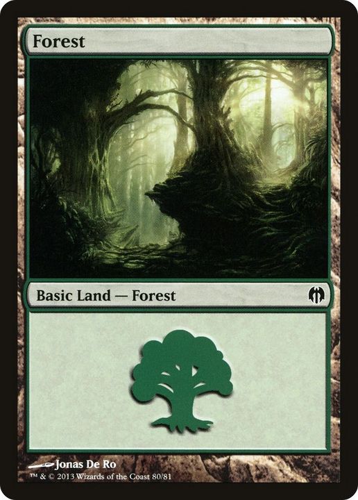 Forest in the group Magic the Gathering / Sets / Duel Decks: Heroes vs. Monsters at Proxyprinters.com (32185)