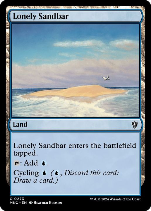 Lonely Sandbar in the group Magic the Gathering / Types / Colors / Colorless at Proxyprinters.com (32188)