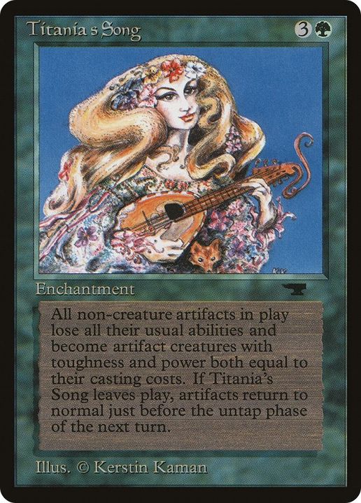 Titania's Song in the group Magic the Gathering / Sets / Antiquities at Proxyprinters.com (32198)