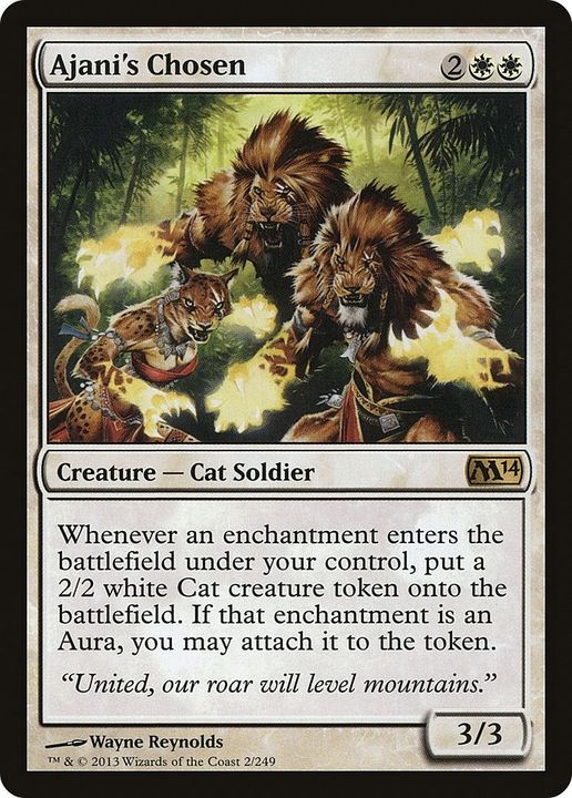 Ajani's Chosen in the group Magic the Gathering / Types / Colors / White at Proxyprinters.com (32200)