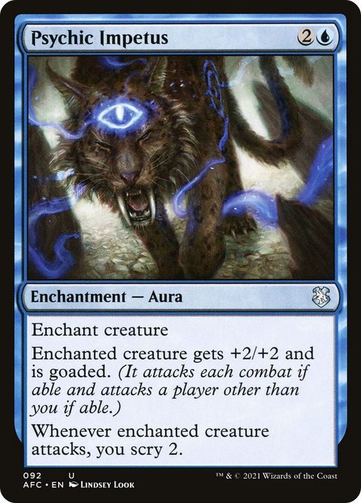 Psychic Impetus in the group Magic the Gathering / Types / Colors / Blue at Proxyprinters.com (32206)