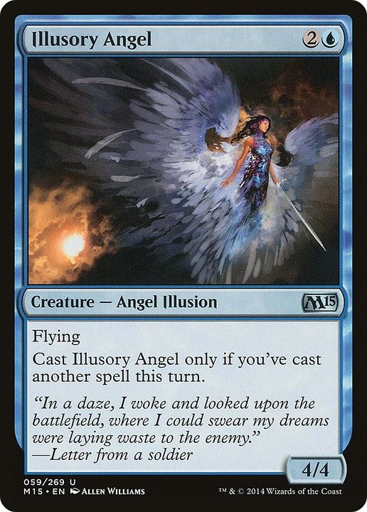 Illusory Angel in the group Magic the Gathering / Types / Colors / Blue at Proxyprinters.com (32234)