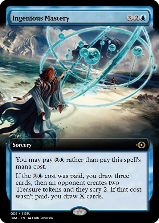 Ingenious Mastery in the group Magic the Gathering / Types / Colors / Blue at Proxyprinters.com (32284)