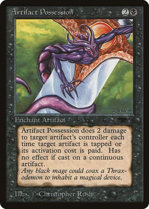 Artifact Possession in the group Magic the Gathering / Types / Colors / Black at Proxyprinters.com (32287)