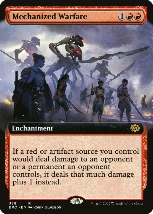 Mechanized Warfare in the group Magic the Gathering / Types / Enchantment / Enchantment at Proxyprinters.com (32302)