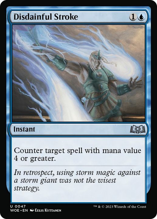 Disdainful Stroke in the group Magic the Gathering / Types / Colors / Blue at Proxyprinters.com (32312)