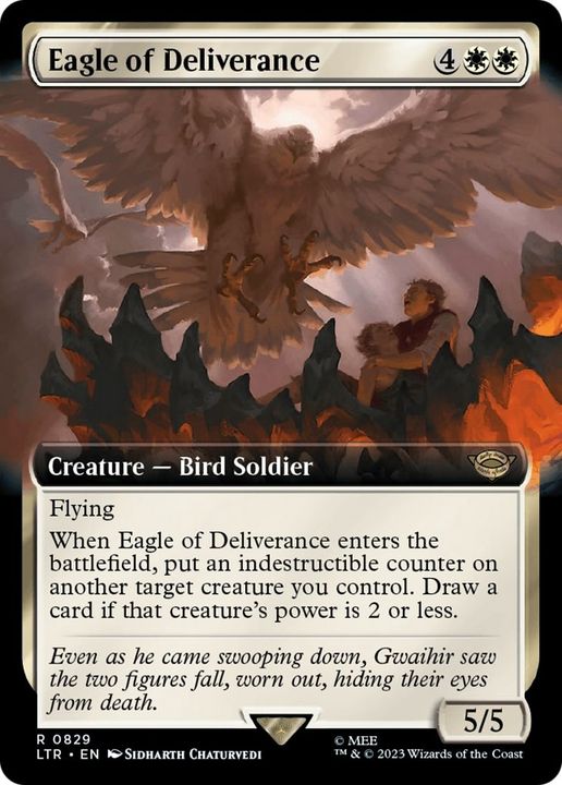 Eagle of Deliverance in the group Magic the Gathering / Sets / The Lord of the Rings: Tales of Middle-earth at Proxyprinters.com (32316)