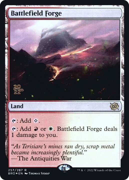 Battlefield Forge in the group Magic the Gathering / Sets / The Brothers' War Promos at Proxyprinters.com (32326)