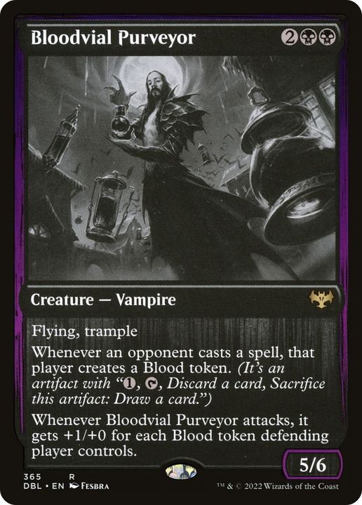 Bloodvial Purveyor in the group Magic the Gathering / Types / Colors / Black at Proxyprinters.com (32328)