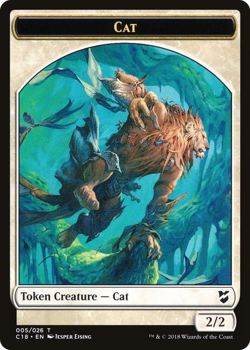 Cat in the group Magic the Gathering / Sets / Commander 2018 Tokens at Proxyprinters.com (32340)