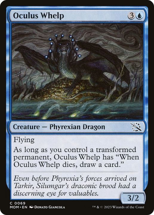 Oculus Whelp in the group Magic the Gathering / Sets / March of the Machine Jumpstart Front Cards at Proxyprinters.com (32368)