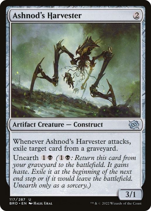 Ashnod's Harvester in the group Magic the Gathering / Types / Colors / Colorless at Proxyprinters.com (32386)