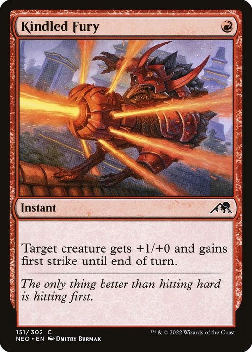 Kindled Fury in the group Magic the Gathering / Types / Colors / Red at Proxyprinters.com (32410)