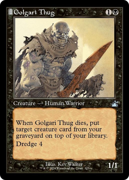 Golgari Thug in the group Magic the Gathering / Types / Creatures / Warrior at Proxyprinters.com (32421)