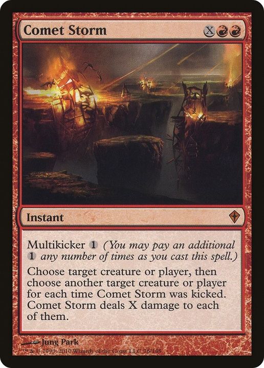 Comet Storm in the group Magic the Gathering / Types / Colors / Red at Proxyprinters.com (32435)