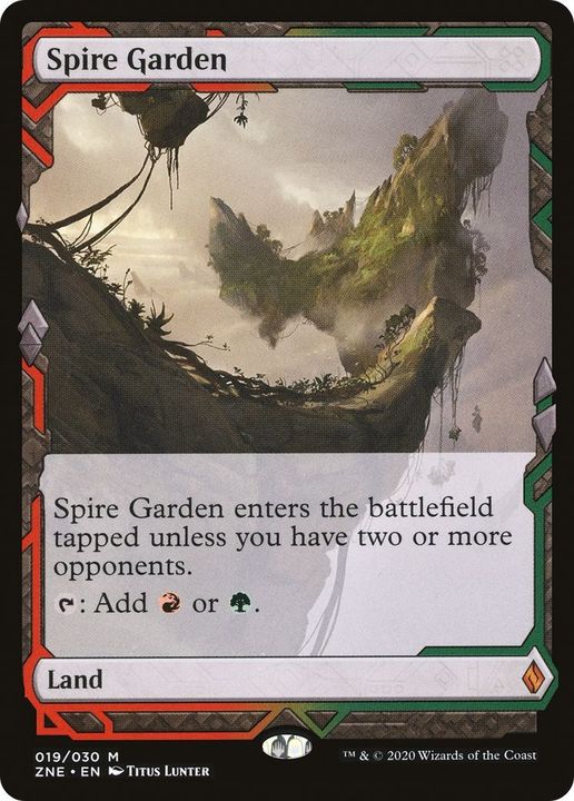 Spire Garden in the group Magic the Gathering / Sets / Zendikar Rising Expeditions at Proxyprinters.com (32436)