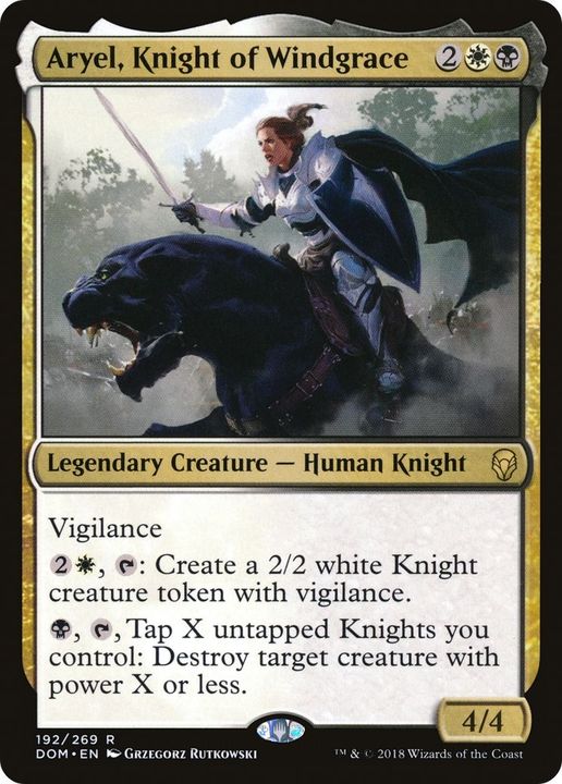 Aryel, Knight of Windgrace in the group Advanced search at Proxyprinters.com (32450)