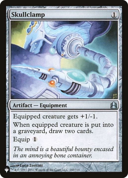 Skullclamp in the group Magic the Gathering / Sets / The List at Proxyprinters.com (32479)