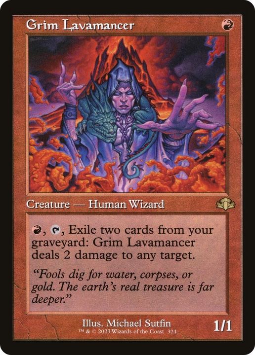 Grim Lavamancer in the group Magic the Gathering / Types / Creatures / Wizard at Proxyprinters.com (32501)