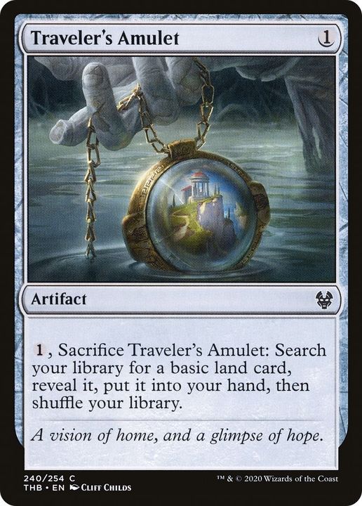 Traveler's Amulet in the group Magic the Gathering / Types / Artifacts / Artifact at Proxyprinters.com (32508)