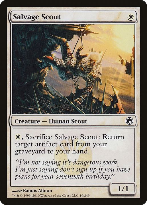 Salvage Scout in the group Magic the Gathering / Types / Creatures / Human at Proxyprinters.com (32509)