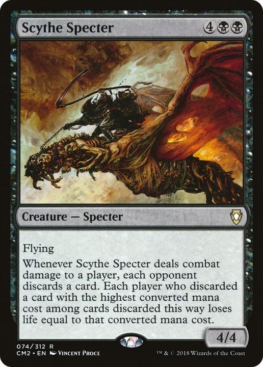 Scythe Specter in the group Magic the Gathering / Types / Colors / Black at Proxyprinters.com (32511)