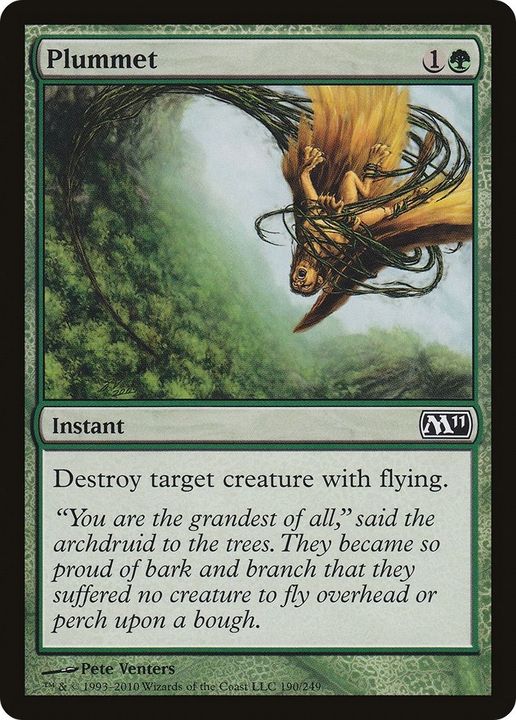 Plummet in the group Magic the Gathering / Types / Colors / Green at Proxyprinters.com (32528)