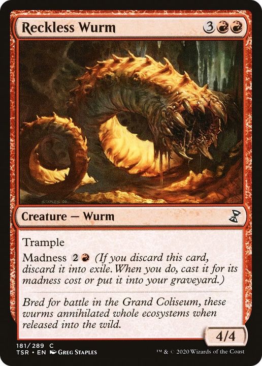 Reckless Wurm in the group Magic the Gathering / Sets / Time Spiral Remastered at Proxyprinters.com (32529)