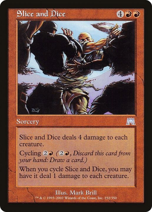 Slice and Dice in the group Magic the Gathering / Types / Colors / Red at Proxyprinters.com (32531)