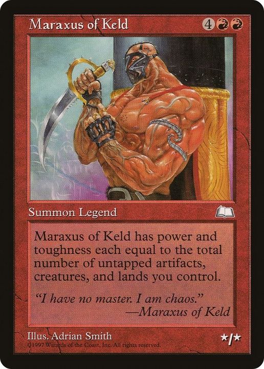 Maraxus of Keld in the group Magic the Gathering / Types / Creatures / Warrior at Proxyprinters.com (32552)