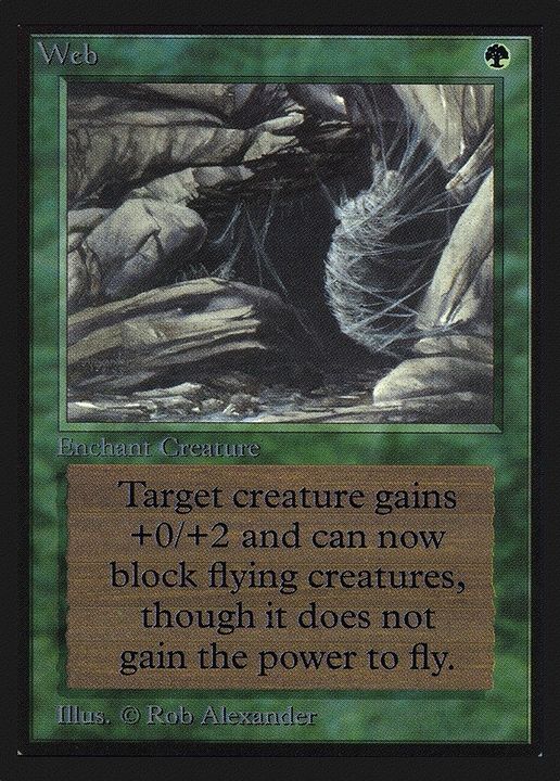 Web in the group Magic the Gathering / Types / Colors / Green at Proxyprinters.com (32553)