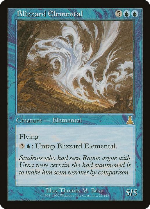 Blizzard Elemental in the group Magic the Gathering / Sets / Urza's Destiny at Proxyprinters.com (32580)