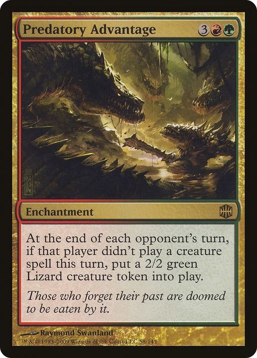 Predatory Advantage in the group Magic the Gathering / Types / Enchantment / Enchantment at Proxyprinters.com (32604)