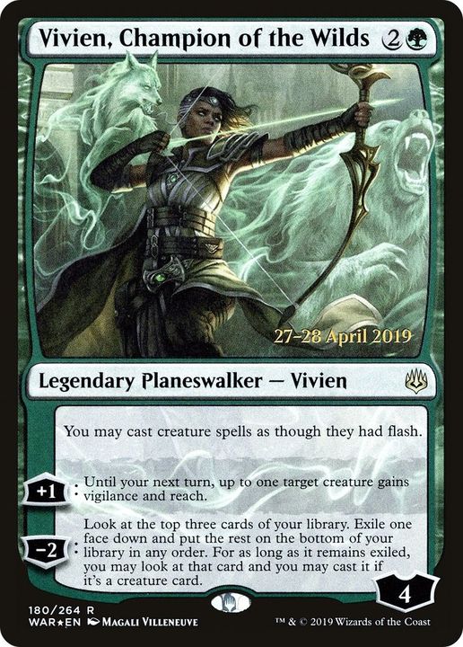 Vivien, Champion of the Wilds in the group Magic the Gathering / Types / Colors / Green at Proxyprinters.com (32608)