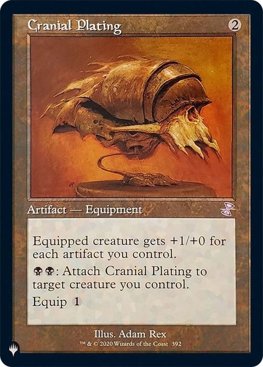 Cranial Plating in the group Magic the Gathering / Types / Artifacts / Artifact at Proxyprinters.com (32623)