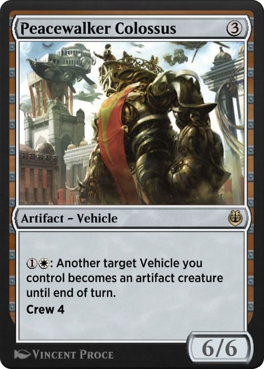 Peacewalker Colossus in the group Magic the Gathering / Sets / Kaladesh Remastered at Proxyprinters.com (32626)