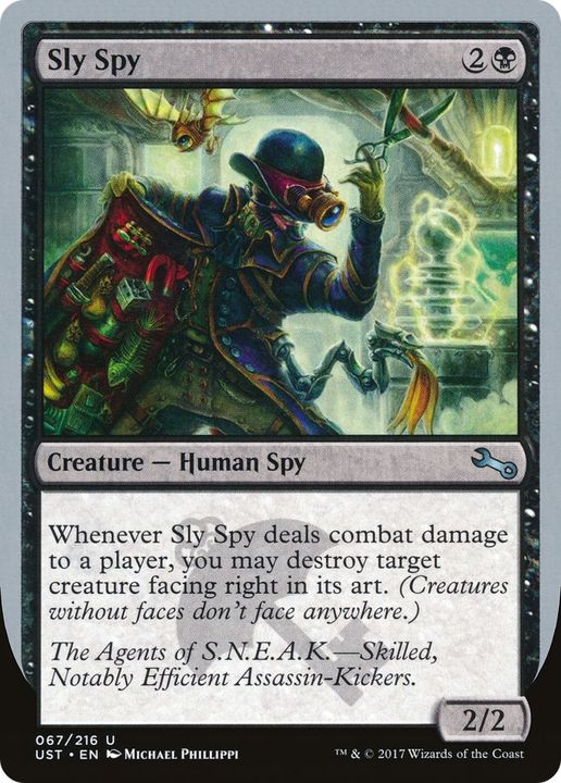 Sly Spy in the group Magic the Gathering / Sets / Unstable Promos at Proxyprinters.com (32628)