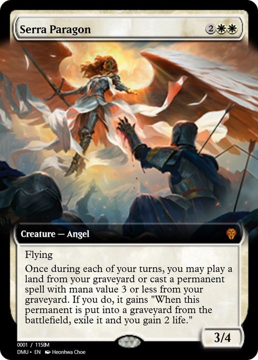 Serra Paragon in the group Magic the Gathering / Types / Colors / White at Proxyprinters.com (32636)