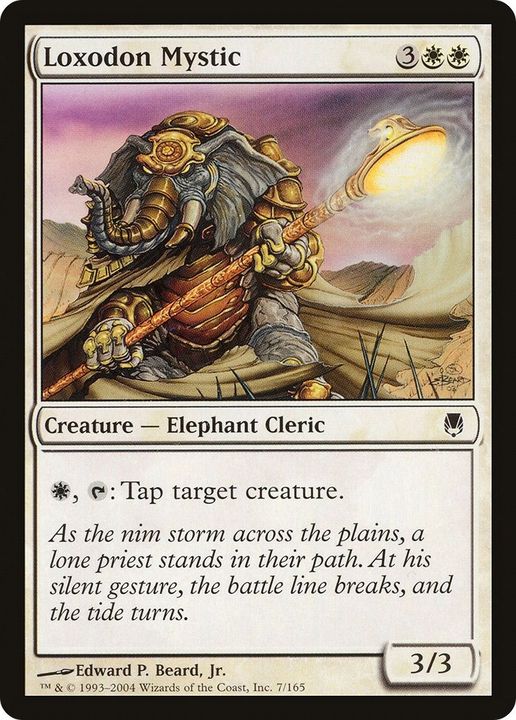 Loxodon Mystic in the group Magic the Gathering / Types / Colors / White at Proxyprinters.com (32644)