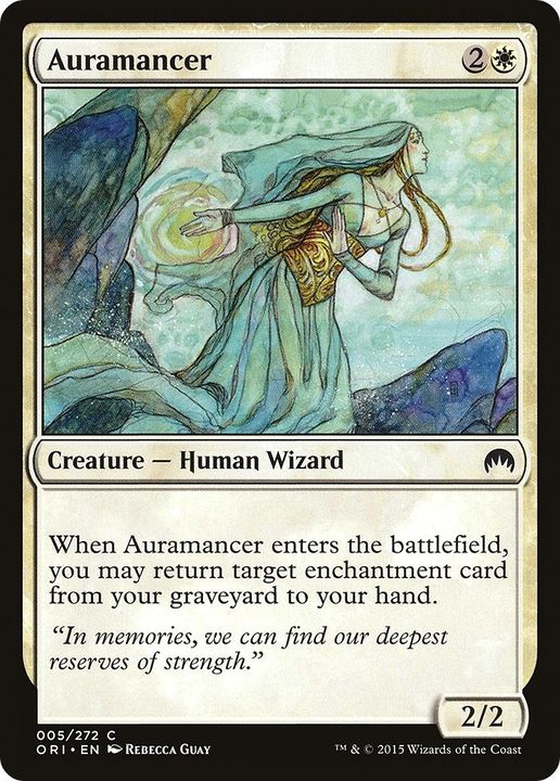 Auramancer in the group Magic the Gathering / Types / Creatures / Wizard at Proxyprinters.com (32678)