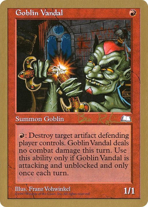 Goblin Vandal in the group Magic the Gathering / Types / Creatures / Goblin at Proxyprinters.com (32697)