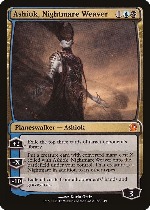 Ashiok, Nightmare Weaver in the group Magic the Gathering / Types / Colors / Multicolors / B, U at Proxyprinters.com (32699)