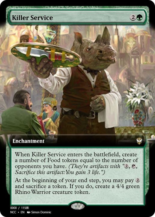 Killer Service in the group Magic the Gathering / Types / Enchantment / Enchantment at Proxyprinters.com (32730)