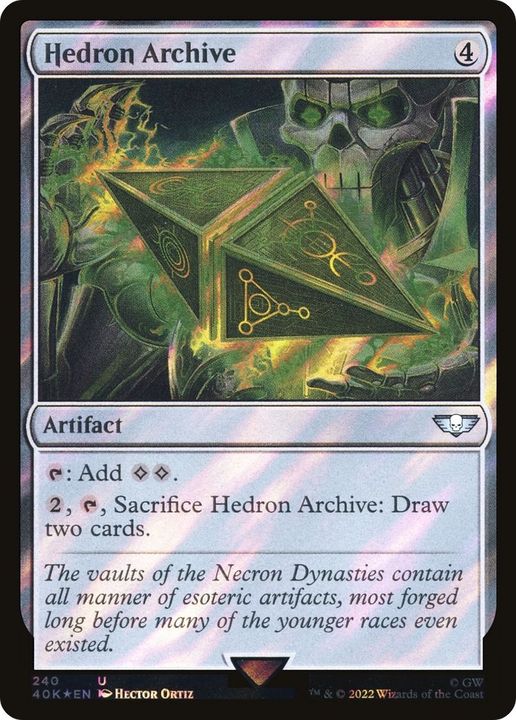 Hedron Archive in the group Magic the Gathering / Types / Artifacts / Artifact at Proxyprinters.com (32737)