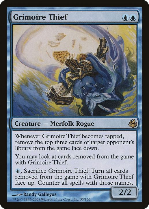 Grimoire Thief in the group Magic the Gathering / Sets / Morningtide Promos at Proxyprinters.com (32758)